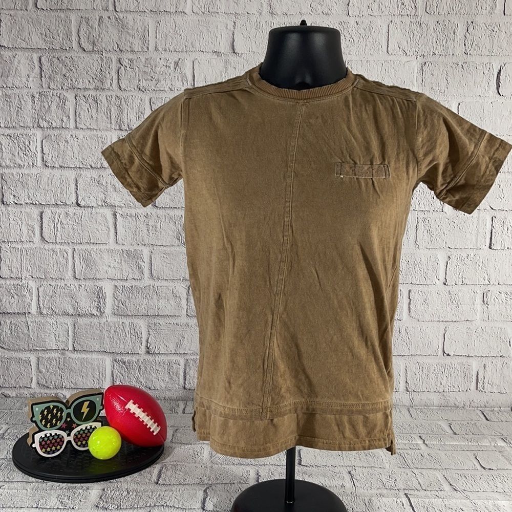 Boy's RSCOOP Brown Rustic T-Shirt (L) BT09
